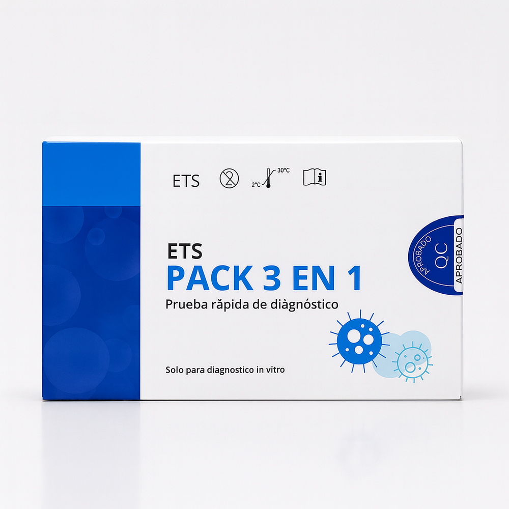 Pack ETS: Chlamydia, Gonorrhoea and Syphilis - Rapid test