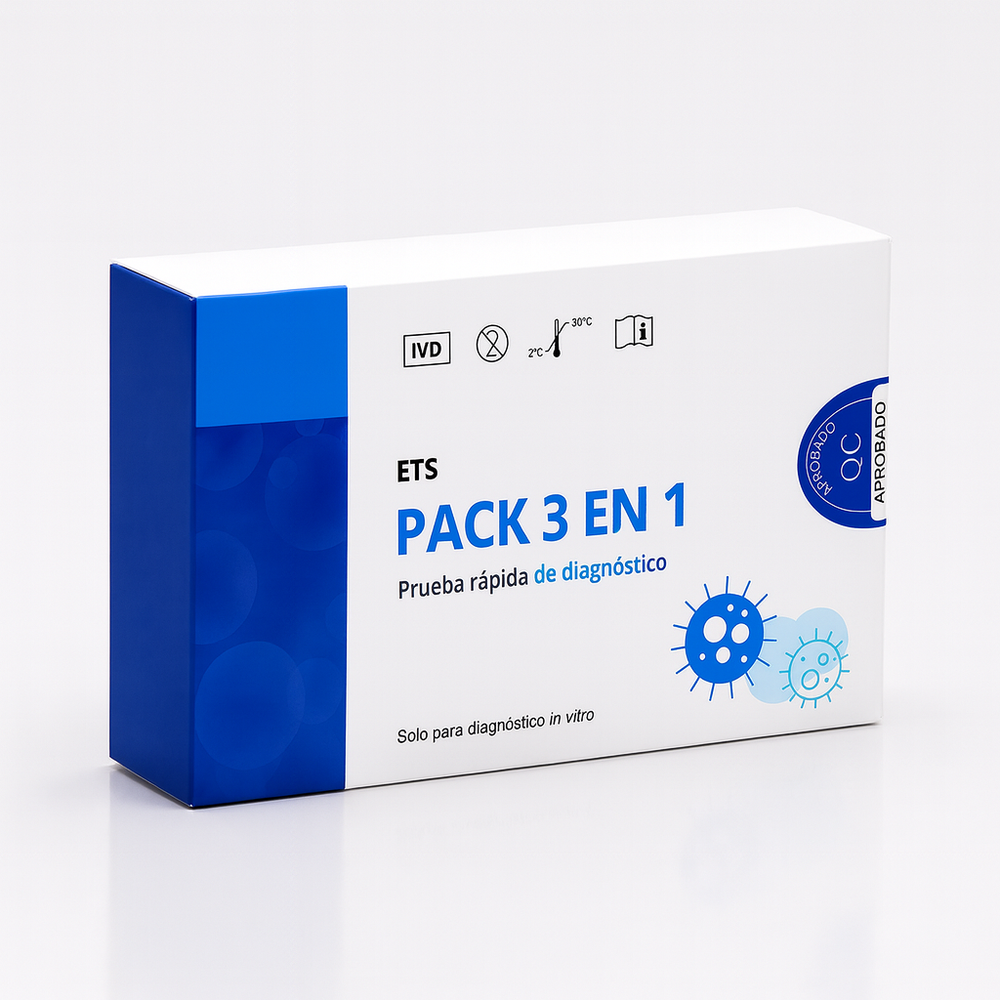 Pack ETS: Chlamydia, Gonorrhoea and Syphilis - Rapid test